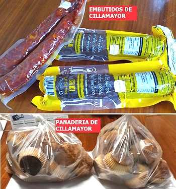 Embutidos de Cillamayor y Panaderia de Cillamayor donan poductos para la Gran Cesta de Navidad